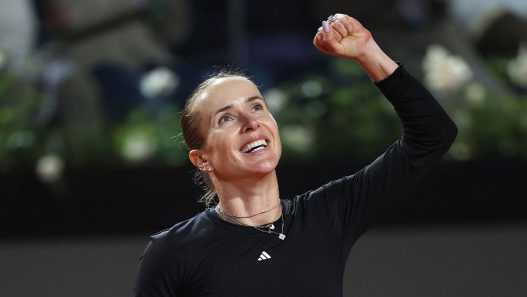 Elina Svitolina a battu Iga Swiatek pour atteindre la finale du WTA 1000 de Rome (Getty Images)