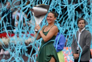 Marta Kostyuk a remporté le WTA 1000 de Madrid. (Getty Images)