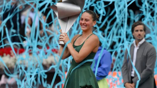 Marta Kostyuk a remporté le WTA 1000 de Madrid. (Getty Images)