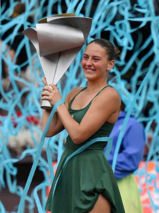 Marta Kostyuk a remporté le WTA 1000 de Madrid. (Getty Images)