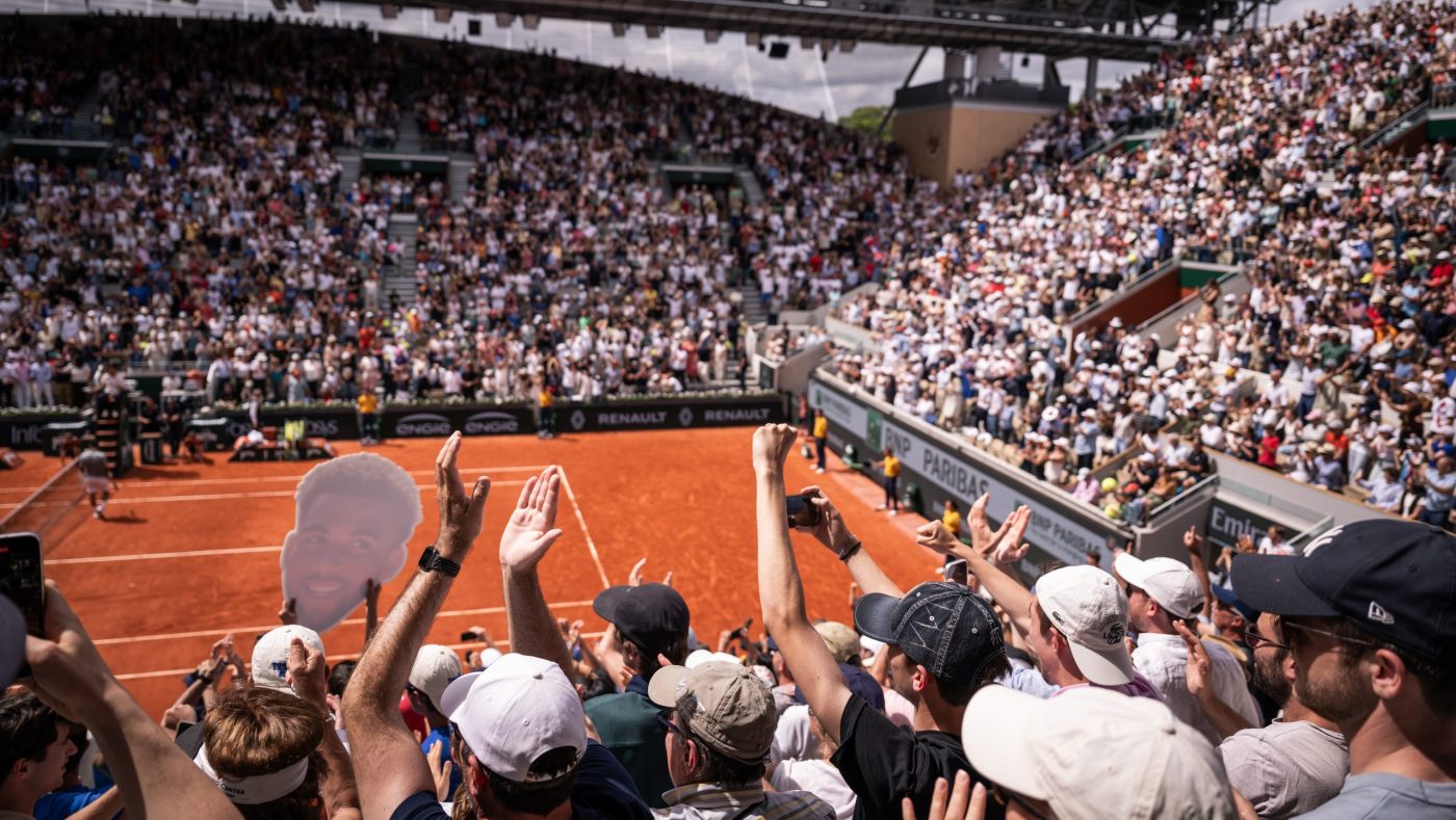 Public, Roland-Garros 2025, Simple Messieurs, 2eme Tour, Photo : Amelie Laurin / FFT