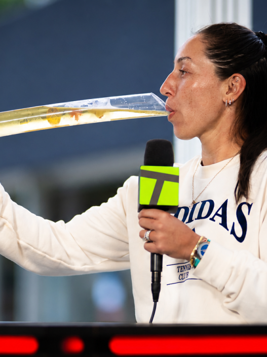 Jessica Pegula a enchaîné trois 6-0 consécutif. (Getty Images)