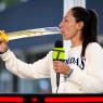 Jessica Pegula a enchaîné trois 6-0 consécutif. (Getty Images)