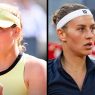 Mirra Andreeva et Marta Kostyuk vont se défier ce samedi en finale du WTA 1000 de Madrid. (Getty Images)