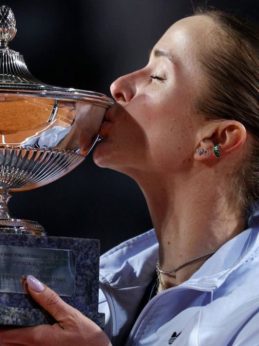Elina Svitolina a remporté le tournoi de Rome. (Getty Images)