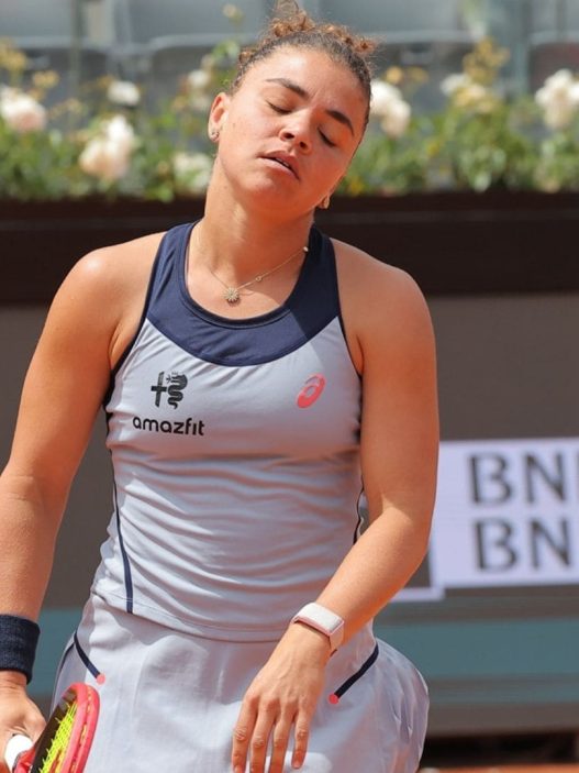 Jasmine Paolini, éliminée au troisième tour du WTA 1000 de Rome 2026.