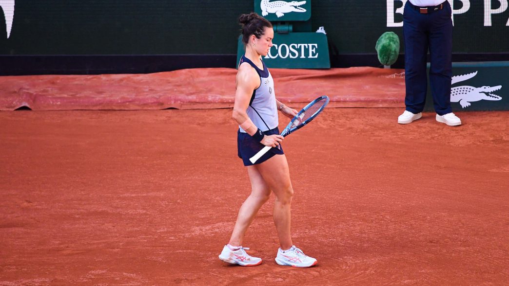 Loïs Boisson s'est inclinée au premier tour de Roland-Garros (Getty Images)