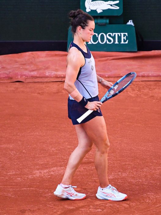 Loïs Boisson s'est inclinée au premier tour de Roland-Garros (Getty Images)