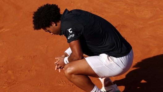 Arthur Fils lors de la tournée sur terre battue (Getty Images)