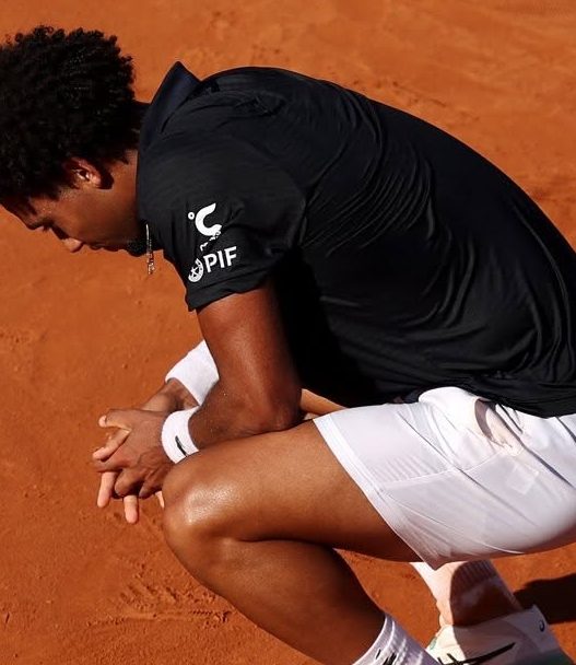 Arthur Fils lors de la tournée sur terre battue (Getty Images)