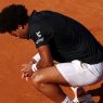 Arthur Fils lors de la tournée sur terre battue (Getty Images)