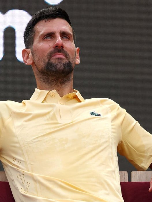 Novak Djokovic a été battu d'entrée au Masters 1000 de Rome 2026 (Julian Finney/Getty Images)