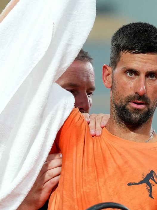 Novak DJokovic sera au programme du dimanche 24 mai 2026 à Roland-Garros (Franco Arland/Getty Images)