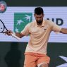 Novak Djokovic lors de son premier tour à Roland-Garros (Getty Images)