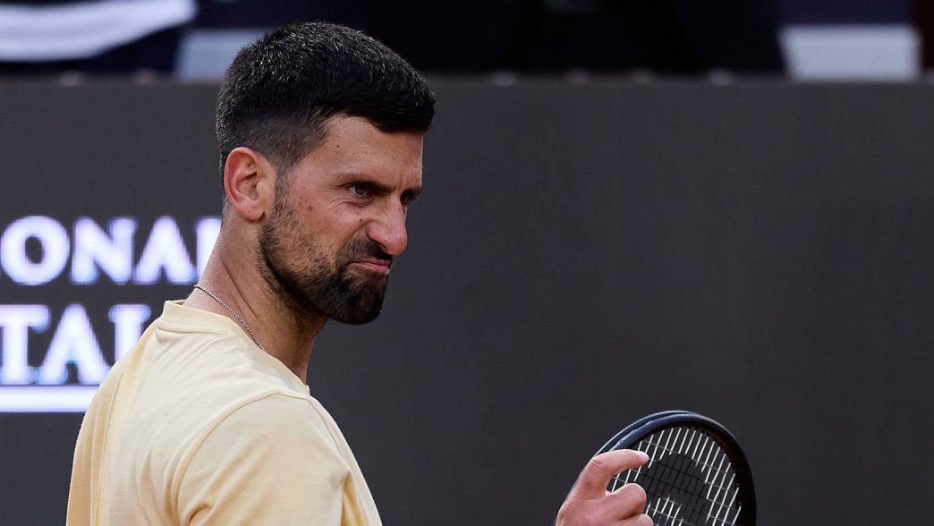 Novak Djokovic s'apprête à lancer sa tournée sur terre battue au Masters 1000 de Rome (Ciancaglini/Ciancaphoto Studio/Getty Images)