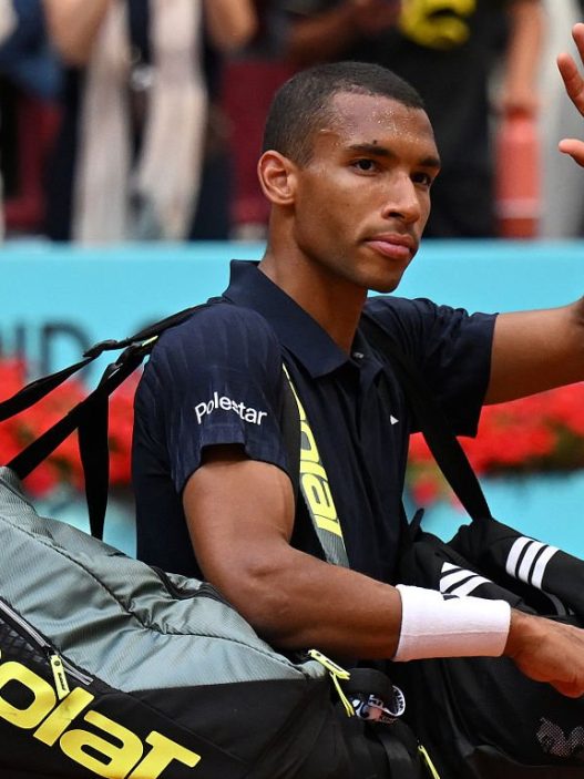 Félix Auger-Aliassime s'est incliné d'entrée contre Mariano Navone à Rome (David Ramos/Getty Images)