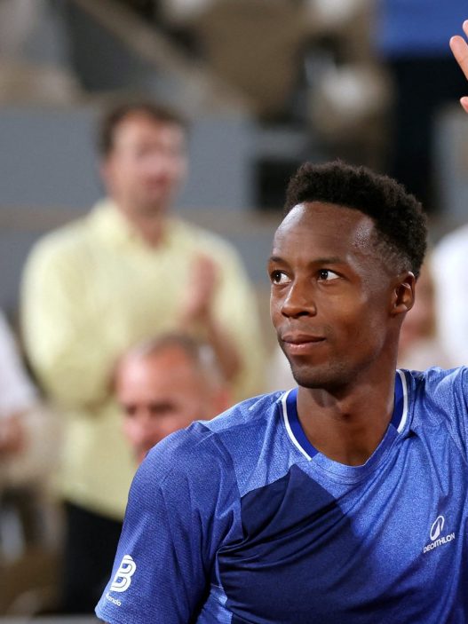 Gaël Monfils a fait ses adieux au court Philippe Chatrier de Roland-Garros, après une ultime défaite face à Hugo Gaston. (Getty Images)
