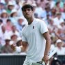 Carlos Alcaraz à Wimbledon en 2025. (Photo by Clive Brunskill/Getty Images)