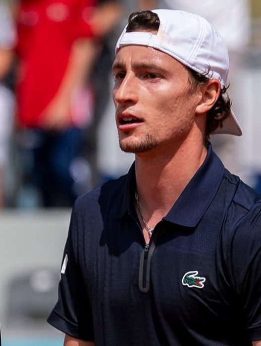 Ugo Humbert à Madrid en 2026. (Photo by Alberto Gardin/Eurasia Sport Images/Getty Images)