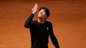 Ben Shelton s'est incliné au deuxième tour à Rome. (Getty Images)