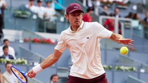 Alex de Minaur à Madrid en 2026. (Photo by Alvaro Medranda/Quality Sport Images/Getty Images)