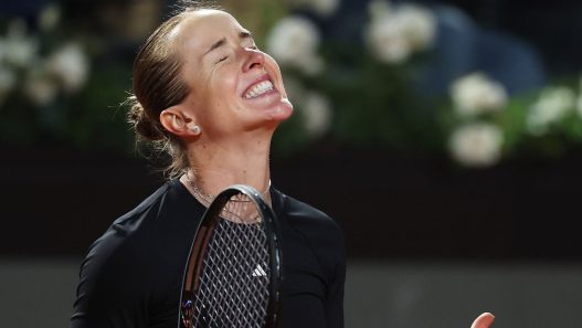 Elina Svitolina s'est qualifiée pour la finale du WTA 1000 de Rome. (Getty Images)