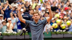 David Goffin à Paris en 2026. (Photo by Tim Clayton/Getty Images)