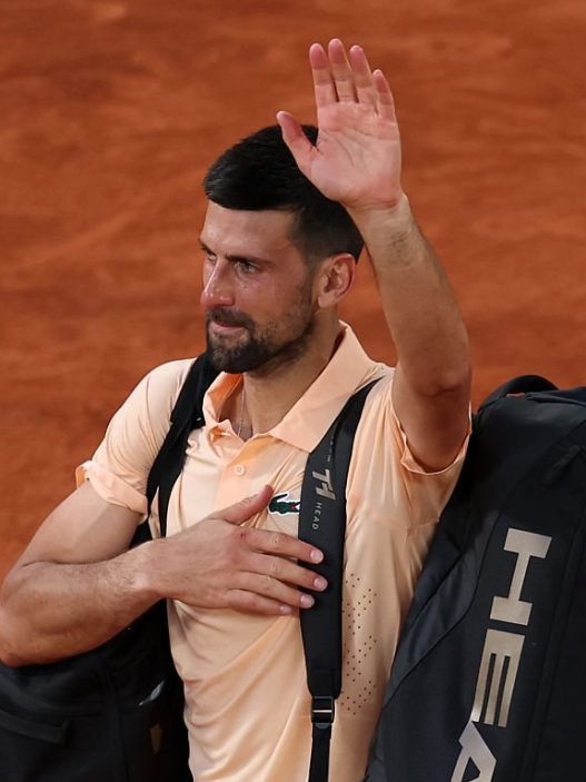 Novak Djokovic s'est incliné au troisième tour de Roland-Garros (Clive Brunskill/Getty Images)