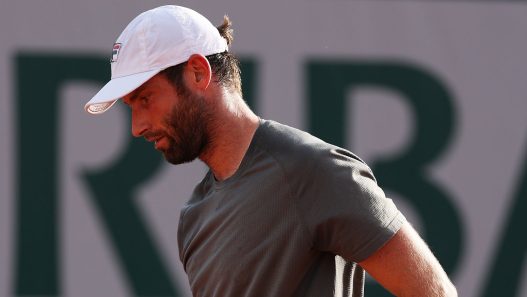 Quentin Halys s'est imposé en trois sets ce dimanche 24 mai 2026 à Roland-Garros (Matthew Stockman/Getty Images)