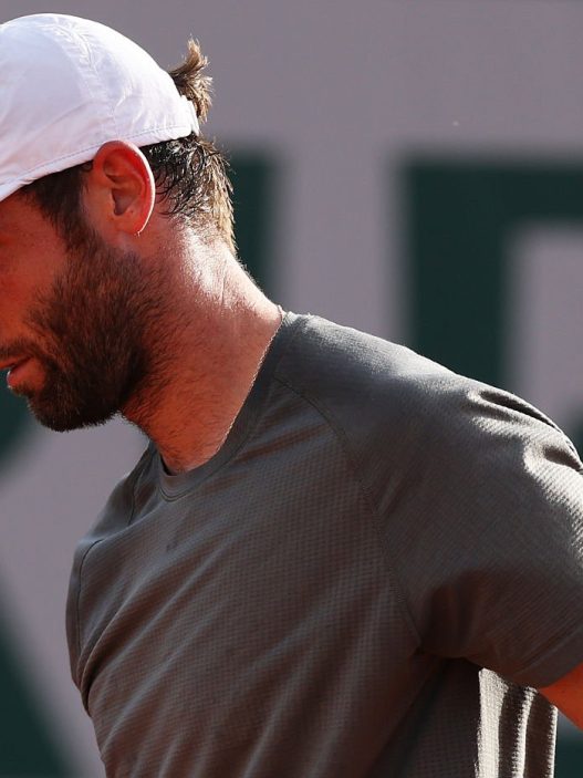 Quentin Halys s'est imposé en trois sets ce dimanche 24 mai 2026 à Roland-Garros (Matthew Stockman/Getty Images)