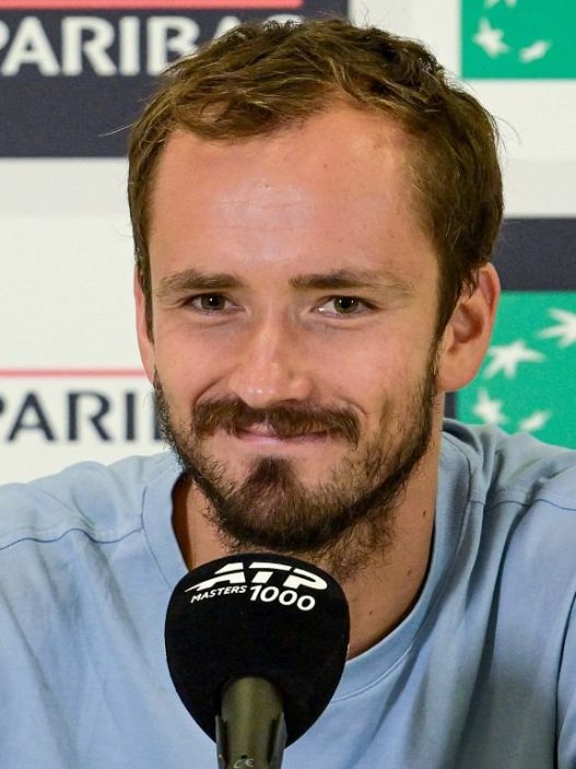 Daniil Medvedev en conférence de presse après sa défaite en demi-finales du Masters 1000 de Rome 2026 contre Jannik Sinner (Silvia Lore/Getty Images)