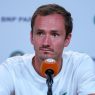Daniil Medvedev en conférence de presse à Roland-Garros (Franco Arland/Getty Images)