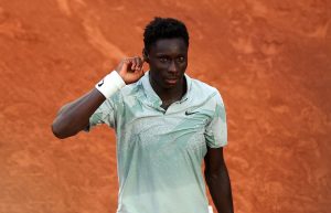 Moïse Kouame a terminé son parcours à Roland-Garros (Getty Images)