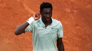 Moïse Kouame a terminé son parcours à Roland-Garros (Getty Images)
