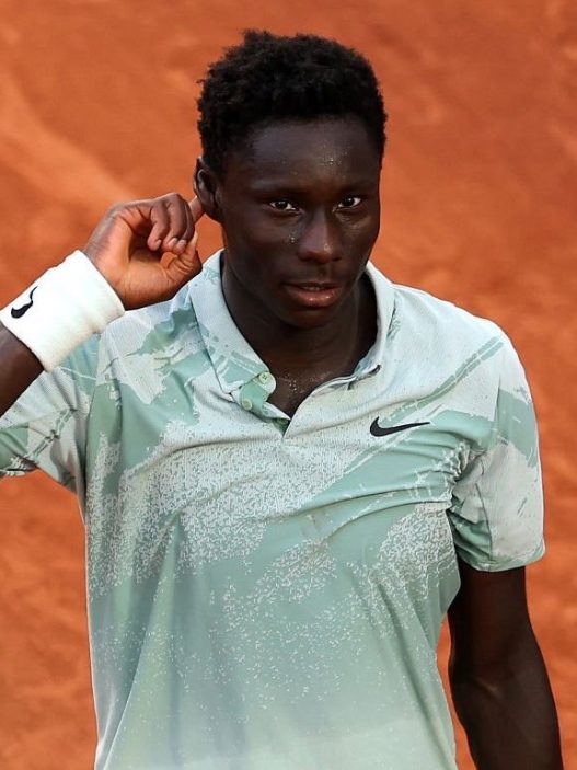 Moïse Kouame a terminé son parcours à Roland-Garros (Getty Images)