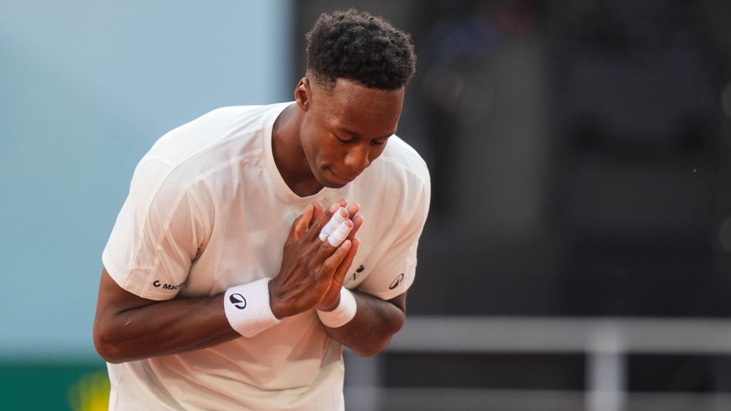 Gaël Monfils pourrait jouer le dernier match à Roland-Garros de sa carrière ce lundi 25 mai 2026 (Emilian Baldow/Icon Sport via Getty Images)