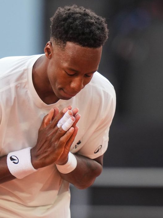 Gaël Monfils pourrait jouer le dernier match à Roland-Garros de sa carrière ce lundi 25 mai 2026 (Emilian Baldow/Icon Sport via Getty Images)