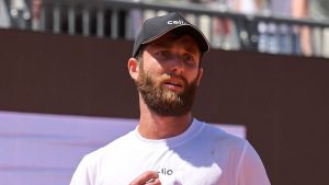 Corentin Moutet lors du Masters 1000 de Rome avant Roland-Garros (Silvia Lore/Getty Images)