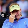Les larmes de Mirra Andreeva après sa défaite en finale du WTA 1000 de Madrid (Alvaro Medranda/Quality Sport Images/Getty Images)