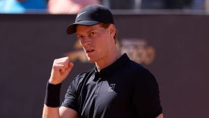 Jannik Sinner s'est qualifié pour les demi-finales au Masters 1000 de Rome (Getty Images)