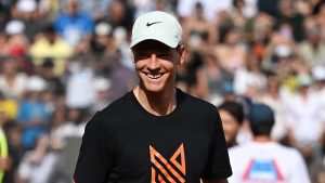 Jannik Sinner est au programme du samedi 9 mai au Masters 1000 de Rome (Tullio Puglia/Getty Images)