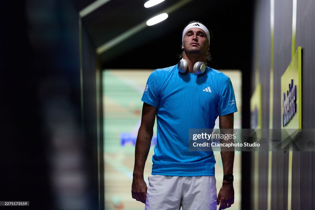 Alexander Zverev au Masters 1000 de Madrid (Emmanuele Ciancaglini/Ciancaphoto Studio/Getty Images)