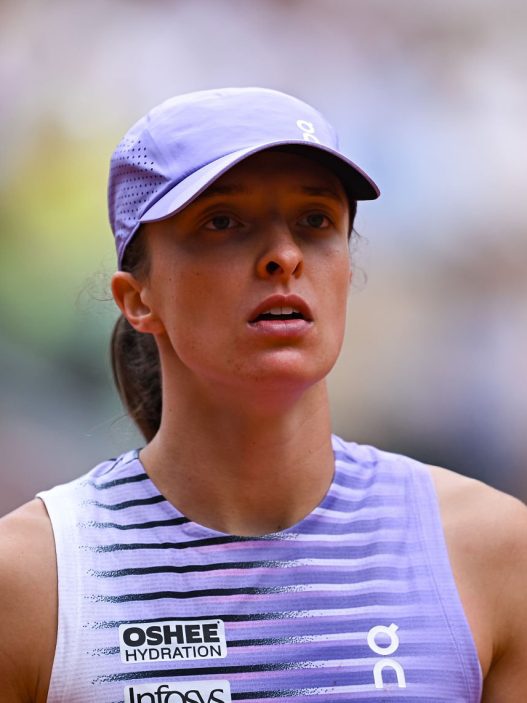 Iga Swiatek s'est inclinée en huitièmes de finale à Roland-Garros (Daniel Kopatsch/Getty Images)