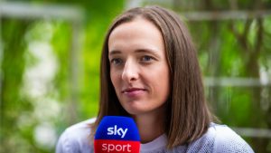 Iga Swiatek lors du Media Day au WTA 1000 de Rome (Robert Prange/Getty Images)