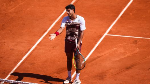 Daniel Vallejo s'est incliné en cinq sets contre Moïse Kouame à Roland-Garros (Emilian Baldow/Icon Sport via Getty Images)