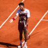 Daniel Vallejo s'est incliné en cinq sets contre Moïse Kouame à Roland-Garros (Emilian Baldow/Icon Sport via Getty Images)