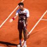 Daniel Vallejo s'est incliné en cinq sets contre Moïse Kouame à Roland-Garros (Emilian Baldow/Icon Sport via Getty Images)
