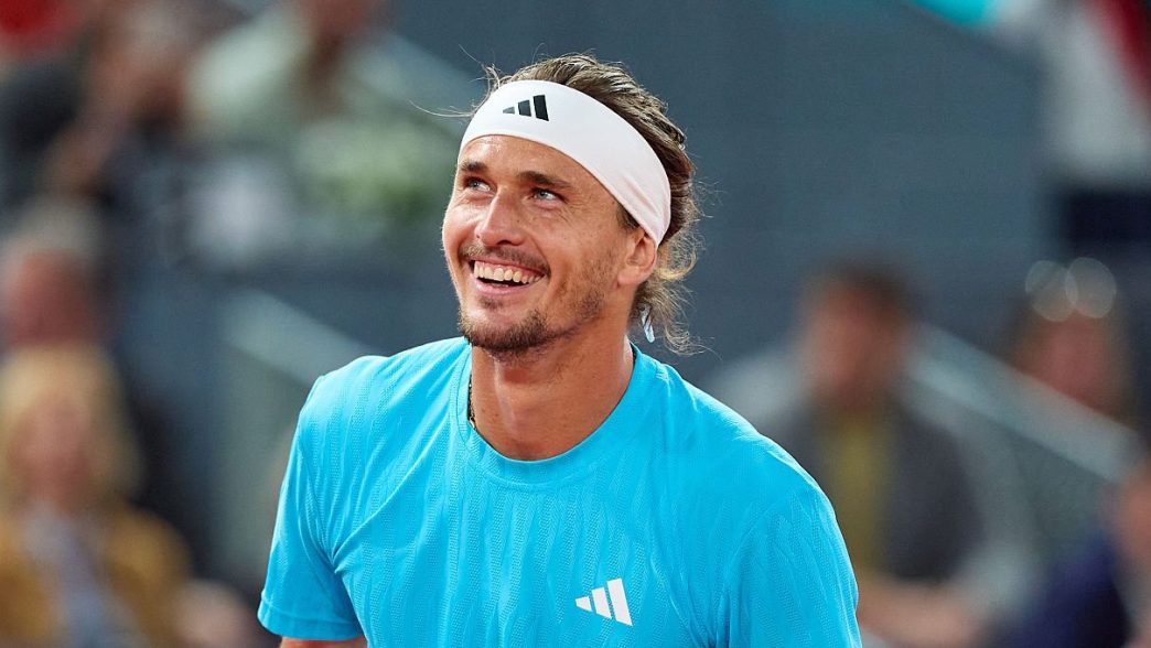 Alexander Zverev défiera Alexander Blockx ce dimanche. (Getty Images)