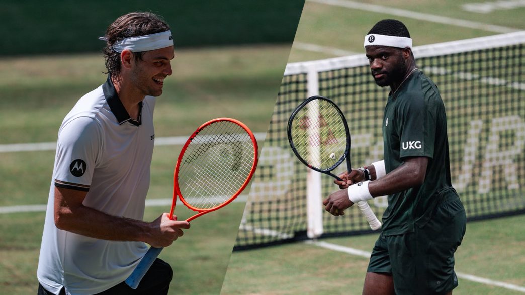 Taylor Fritz et Frances Tiafoe vont s'affronter en finale du tournoi ATP 500 de Halle (Getty Images)