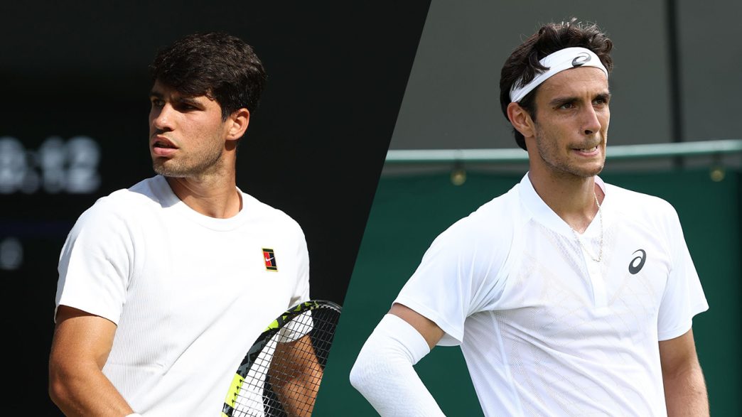 Carlos Alcaraz et Lorenzo Musetti font partie de la liste des forfaits pour Wimbledon 2026 (Getty Images)